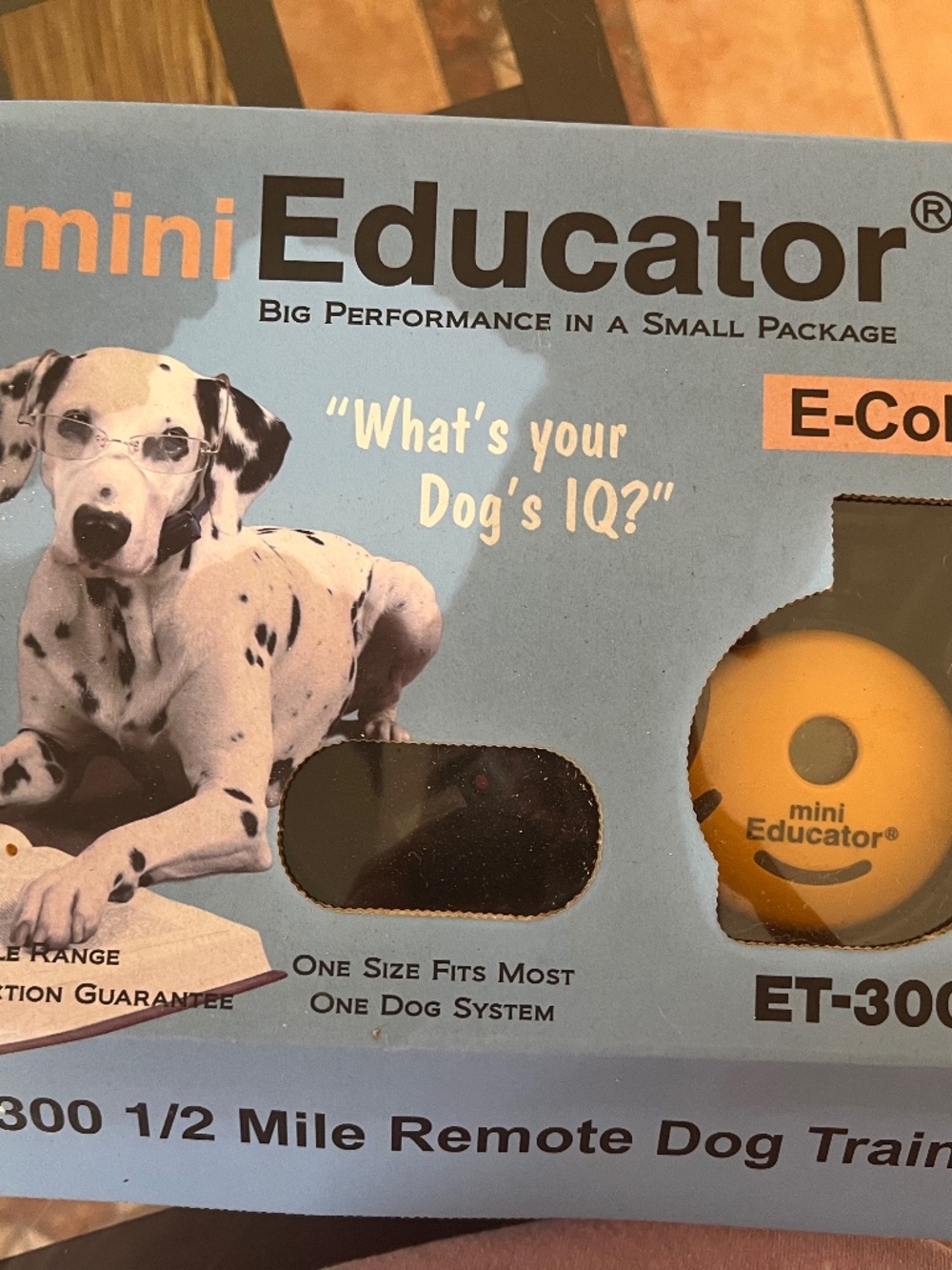 USED-Mini-EDUCATOR E-Collar-ET-300, 100 Levels,1/2 Mile Remote Waterproof Collar